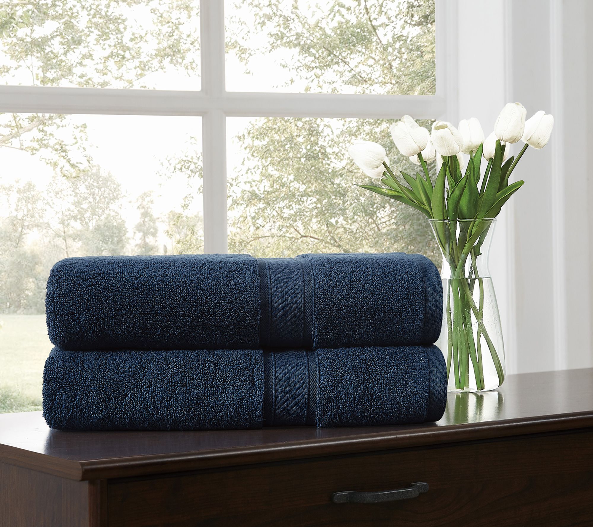 Royal Velvet Regal Plush 2-Piece Bath Sheet