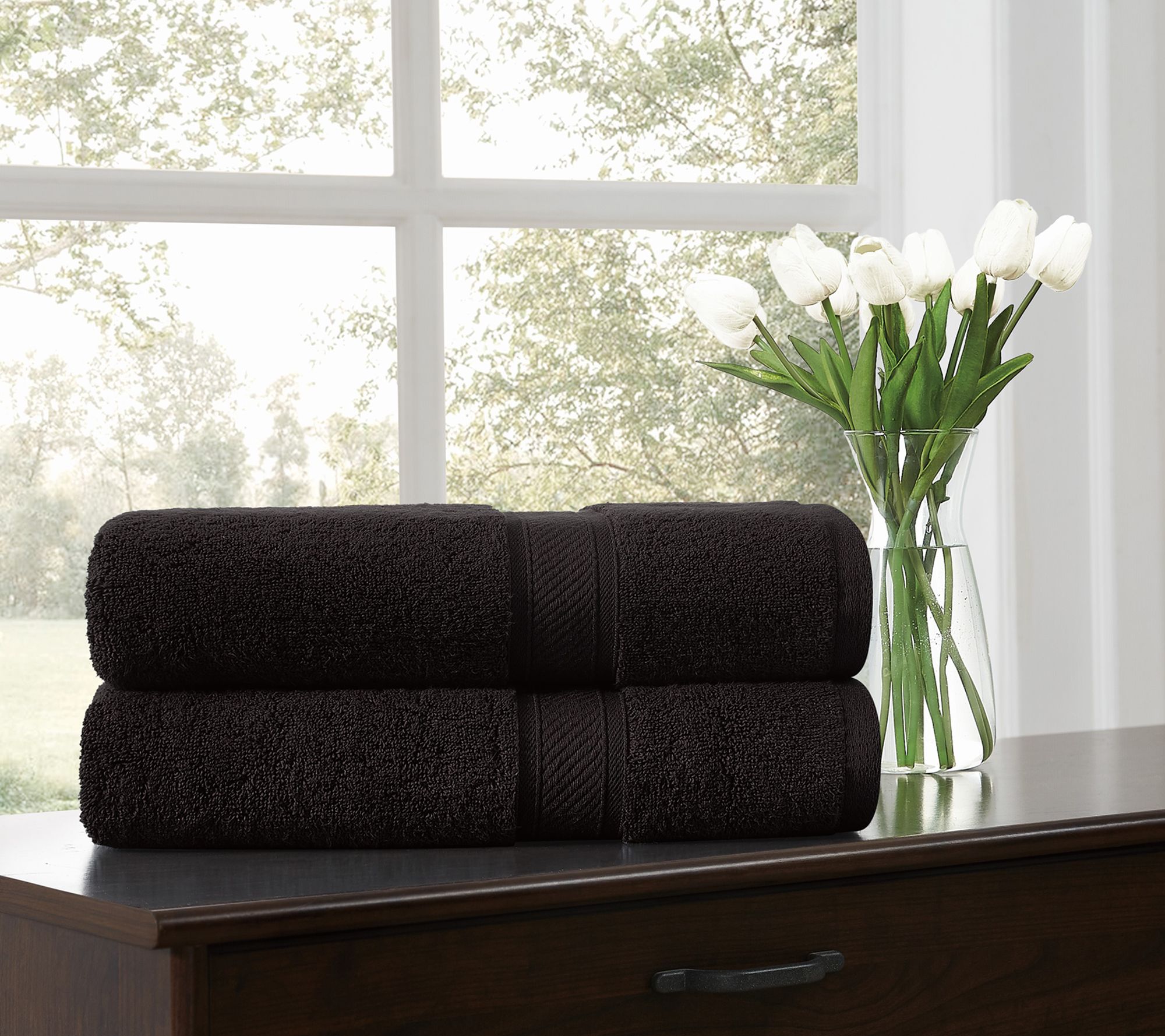 Royal Velvet Regal Plush 2-Piece Bath Sheet