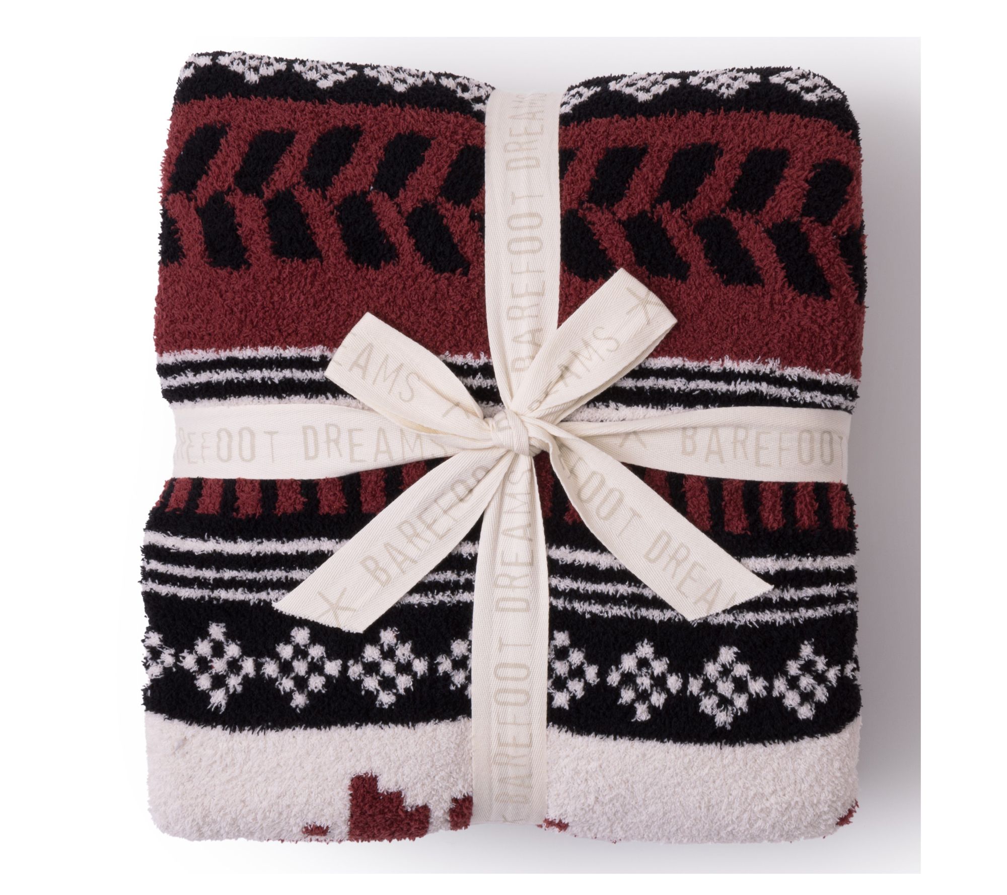 Barefoot Dreams CozyChic Fair Isle Throw 54x72