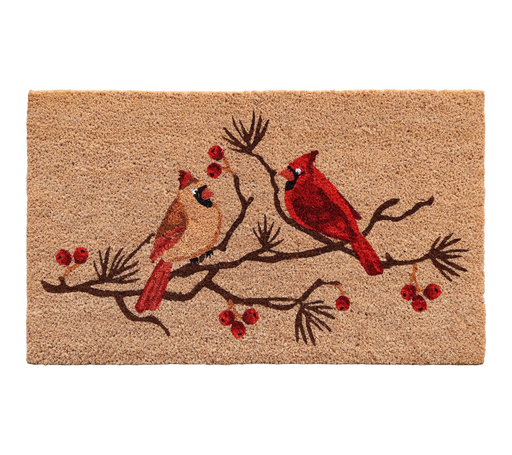 Temp-tations Holiday Coir Door Mat