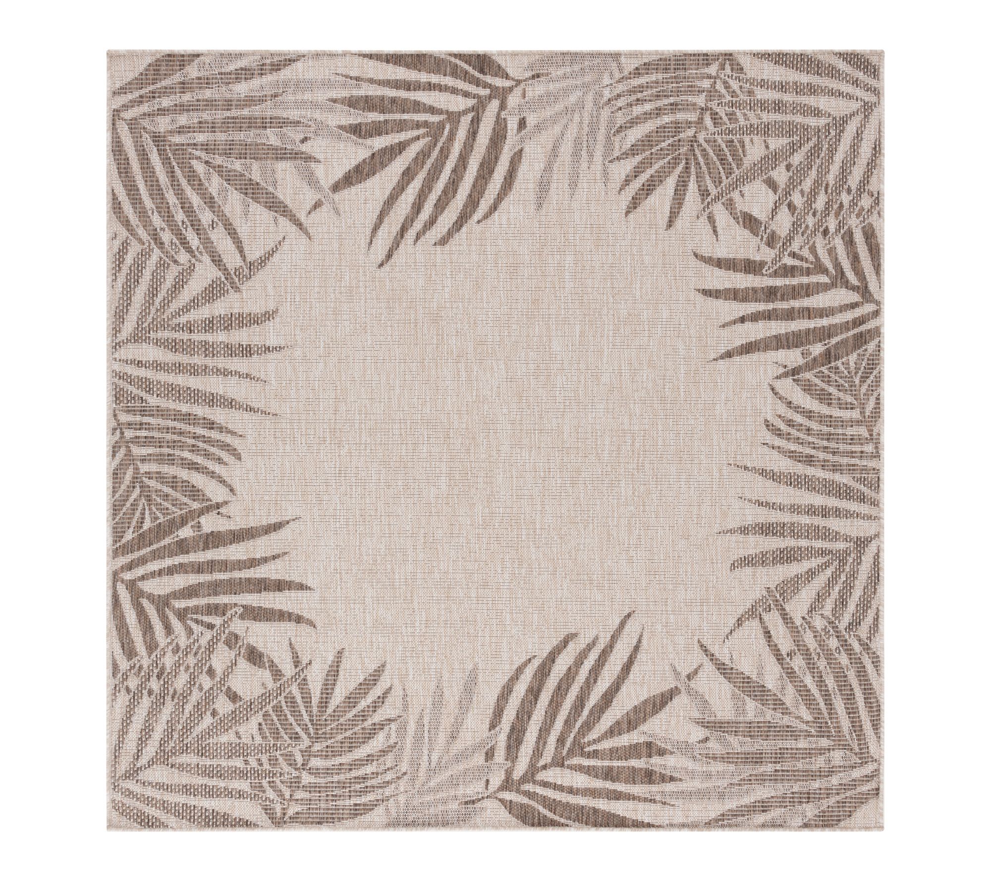 Beach House Santorini 6'-7" x 6'-7" Outdoor Rugby Valerie