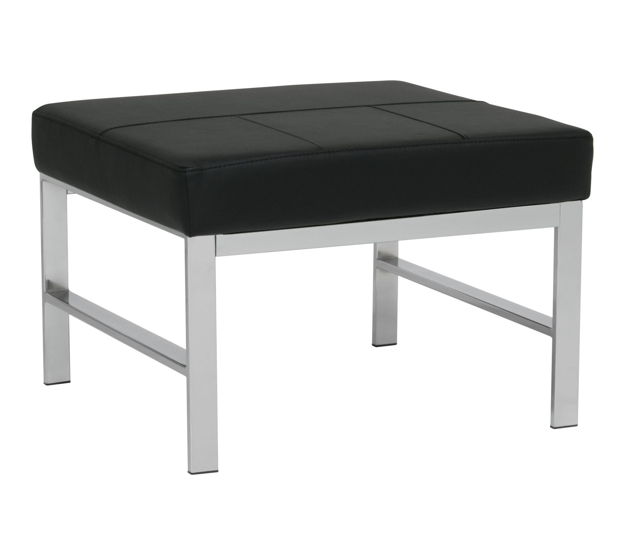 Studio Designs Home Atlas Mid Century Modern Sq uare Ottoman