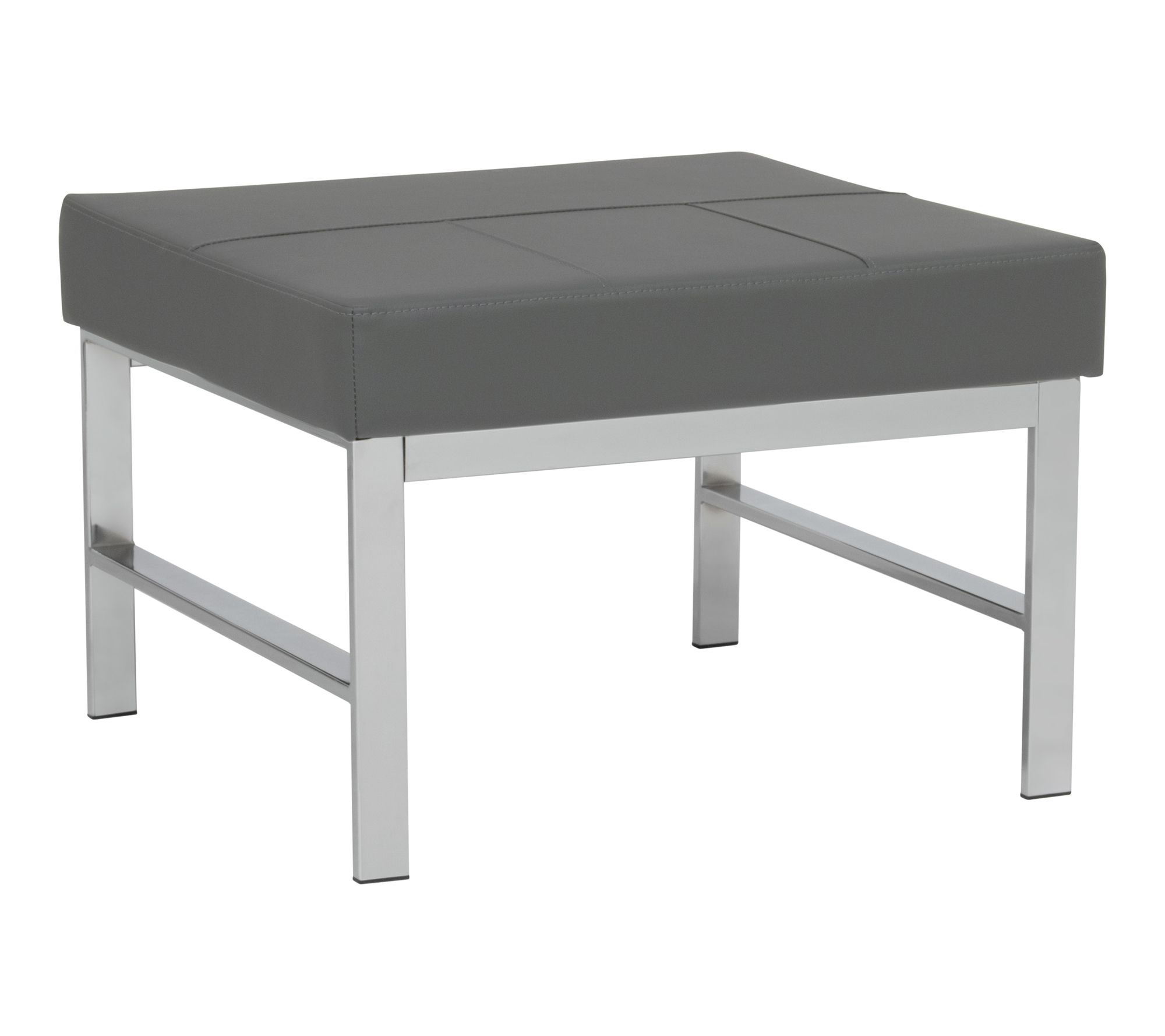 Studio Designs Home Atlas Mid Century Modern Square Ottoman