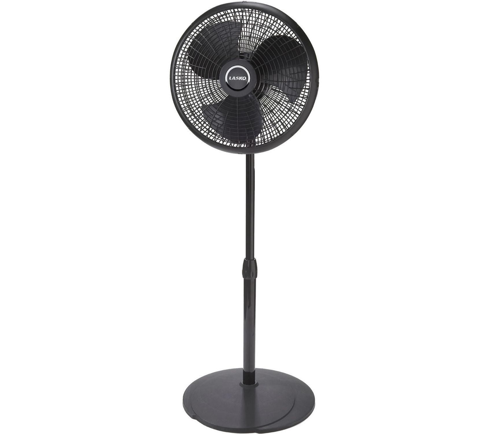 Lasko 16" Adjustable Pedestal Fan - Black