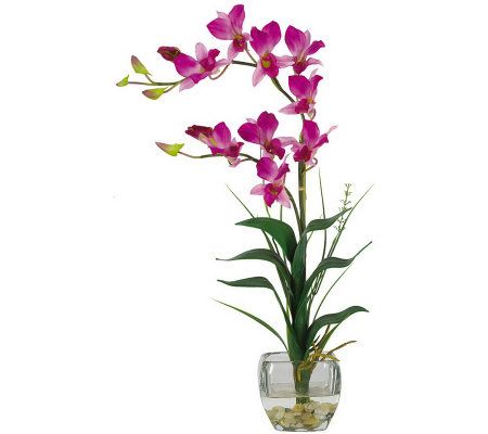 Dendrobium Flower Arrangement by Nearly Natural