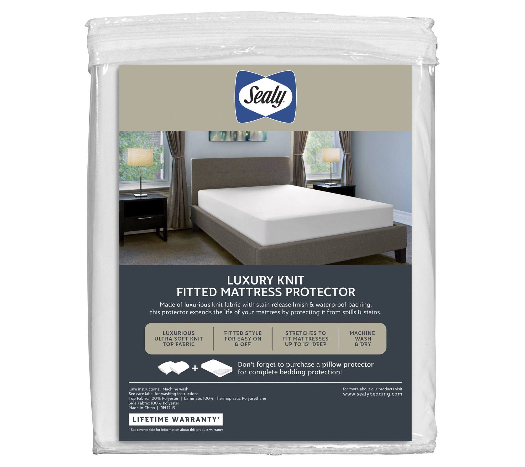 Sealy total deals protection mattress pad