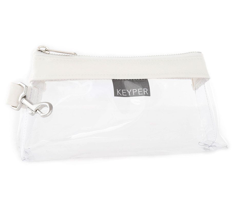 Keyper IT Bag Luxe Clear Essential Carrier Silv er