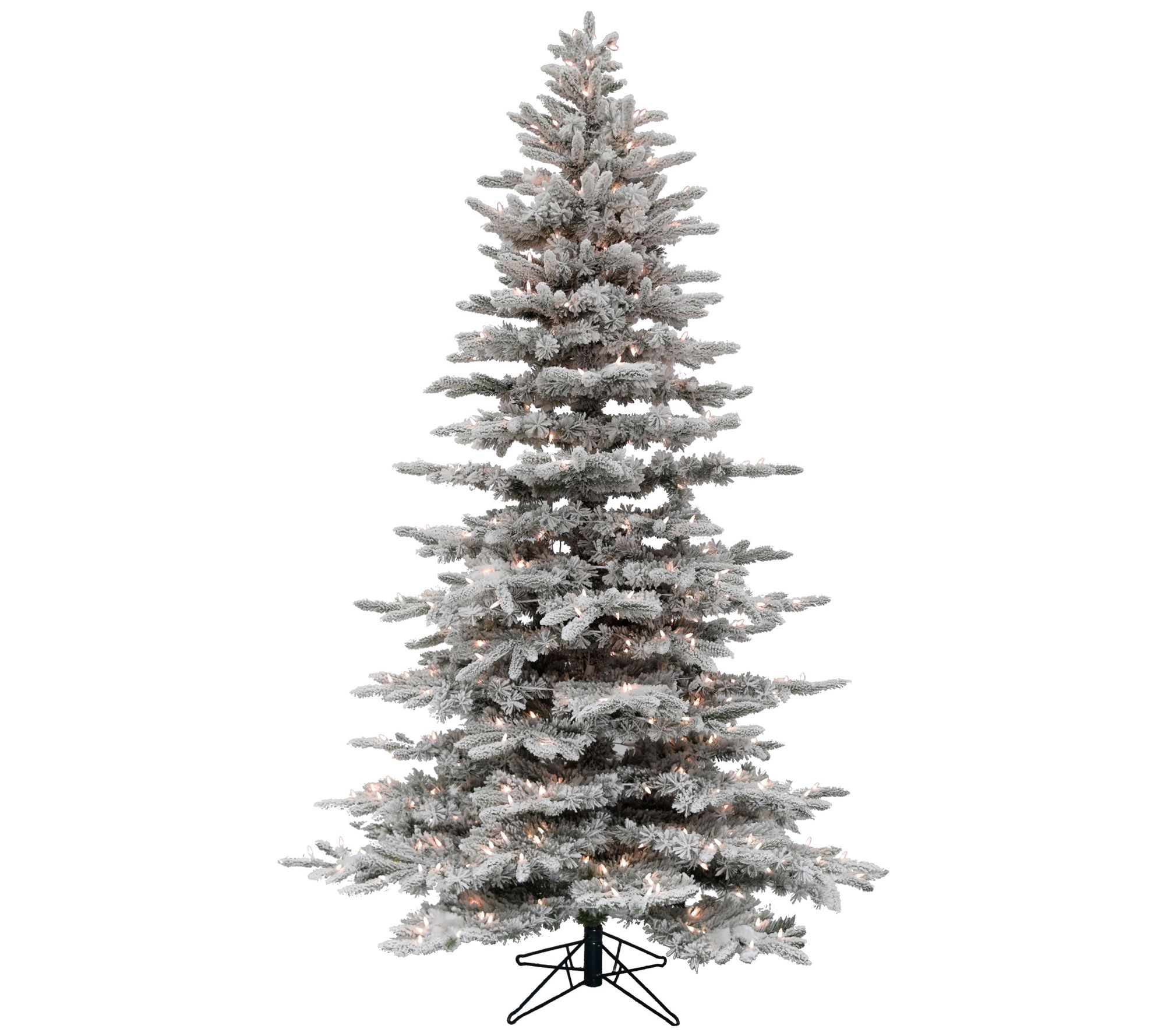 Vickerman 7.5' Flocked Arctic Fir Artificial Christmas Tree CC