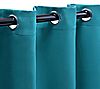 Superior Solid Insulated Blackout Grommet Curtain, 52"x96", 1 of 3