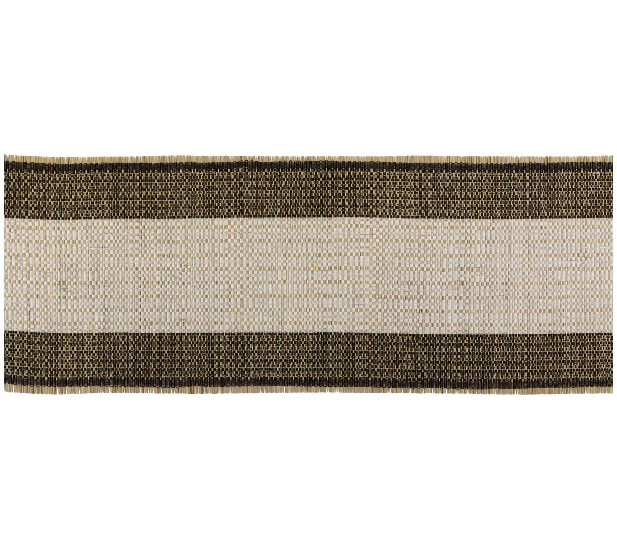 Design Imports Urban Oasis Reed Table Runner 14" x 72"