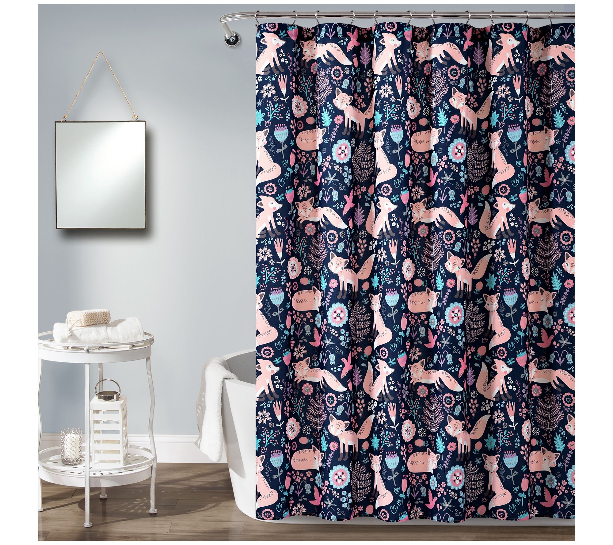 Pixie Fox 72" x 72" Shower Curtain by Lush Decor