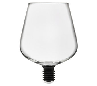 Godinger ChugMate Wine Glass Bottle Topper - H322278