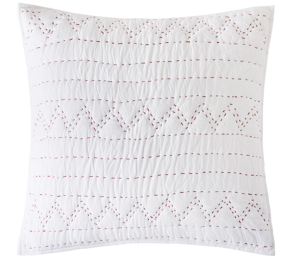 Carol & Frank Breck Euro Sham
