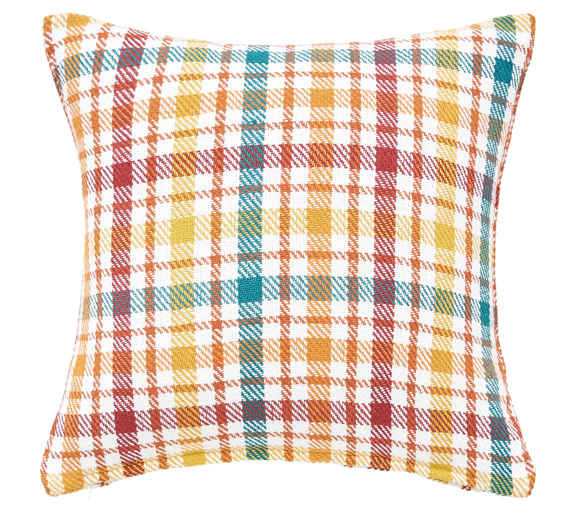 18" x 18" Radley Plaid Pillow by Valerie
