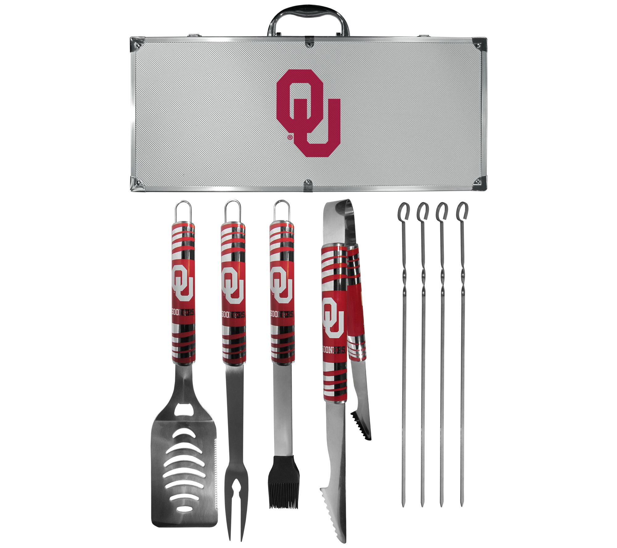 NCAA - Arkansas Razorbacks 8 PC Tailgater BBQ Set