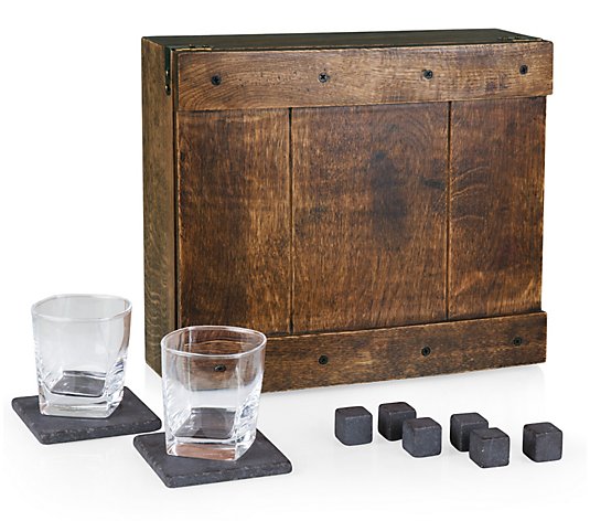Picnic Time Whiskey Box Gift Set