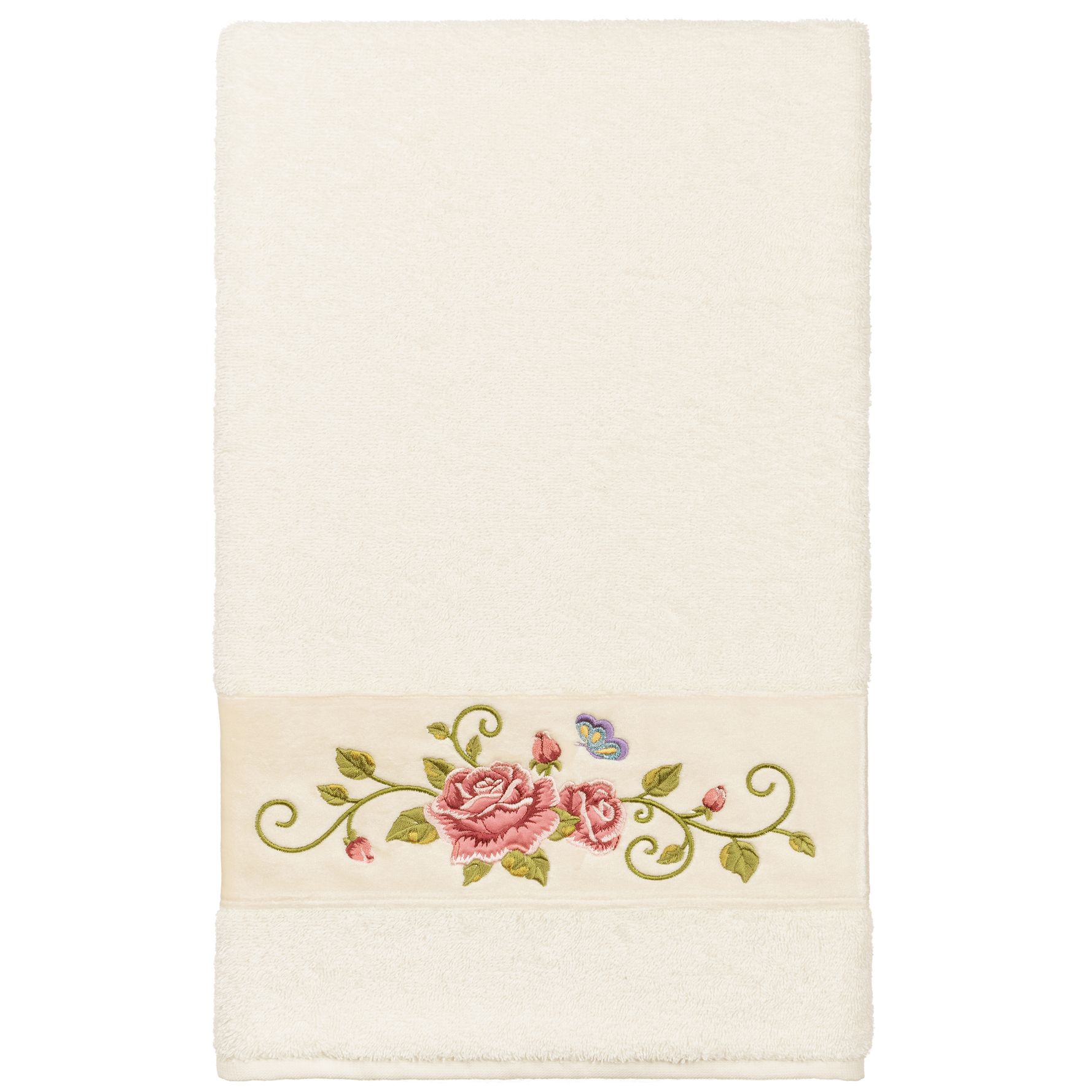 Linum Home Textiles Rebecca Embellished Bath Towel