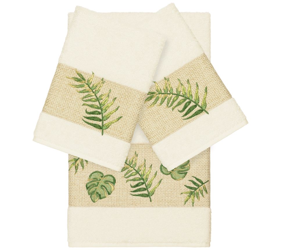 Linum Home Textiles Zoe 3PC Towel Set