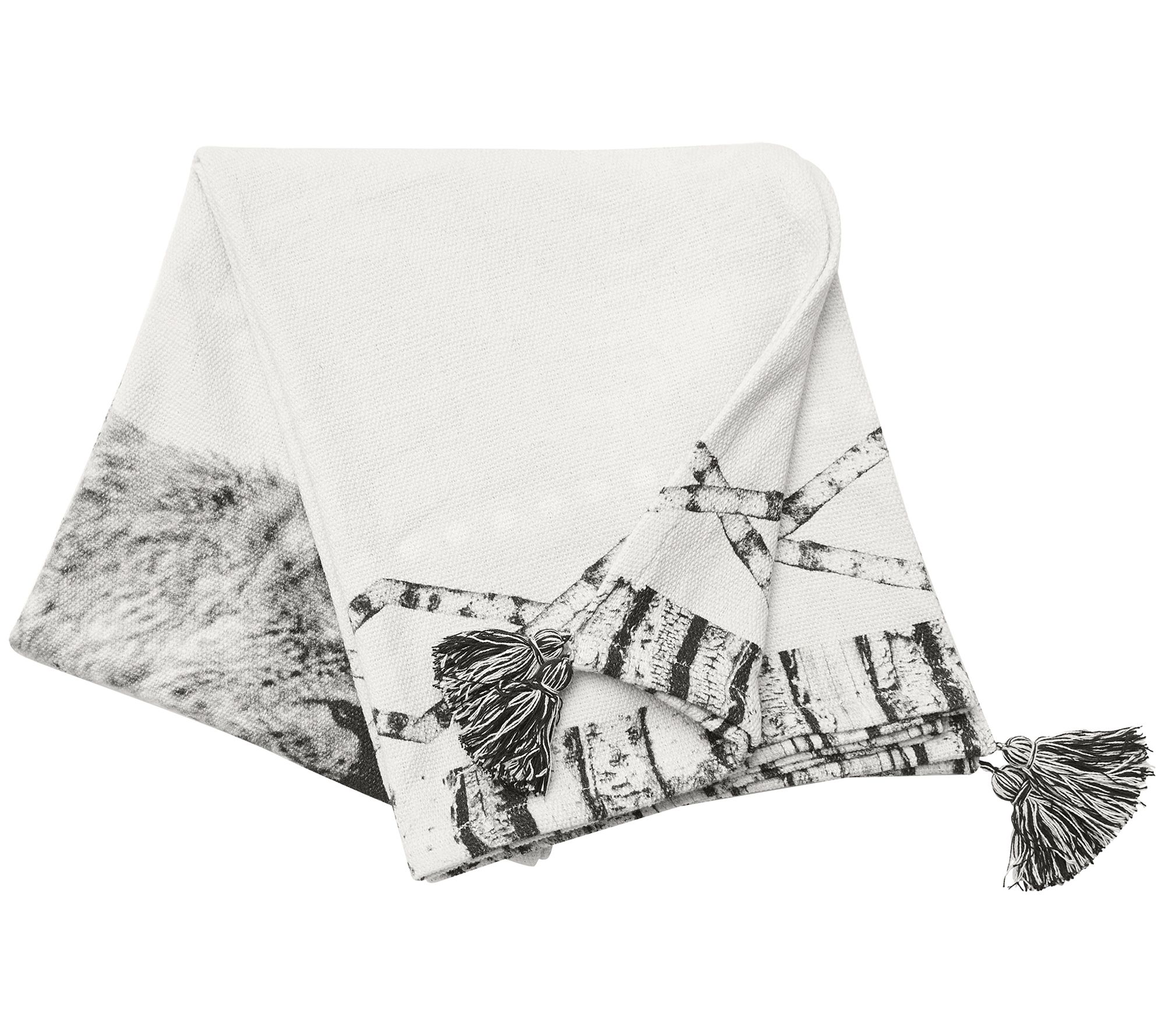 50" x 60" Fox Forest Throw by Valerie