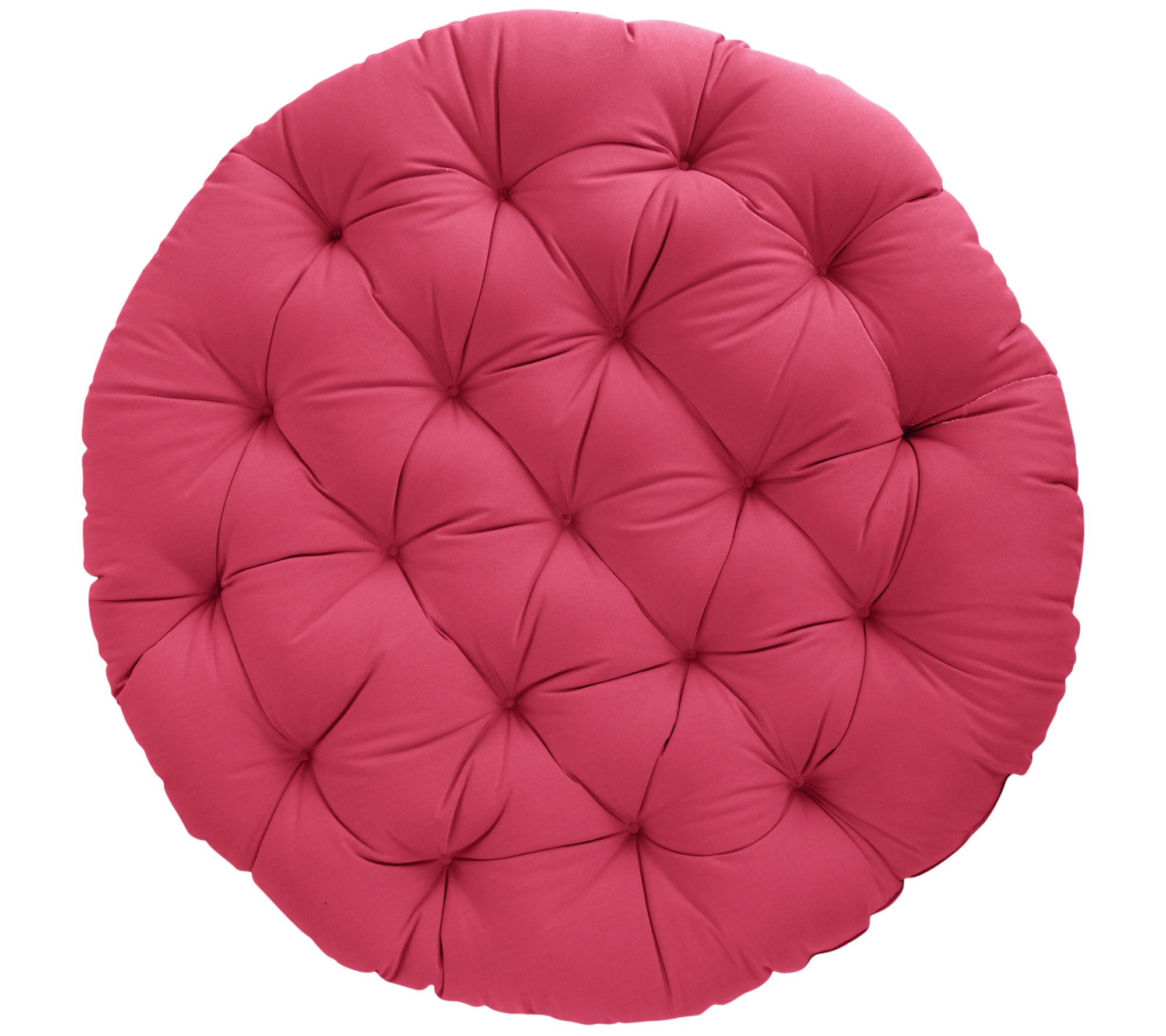 Sorra Home Indoor/Outdoor Sunbrella Round Papasan Cushion