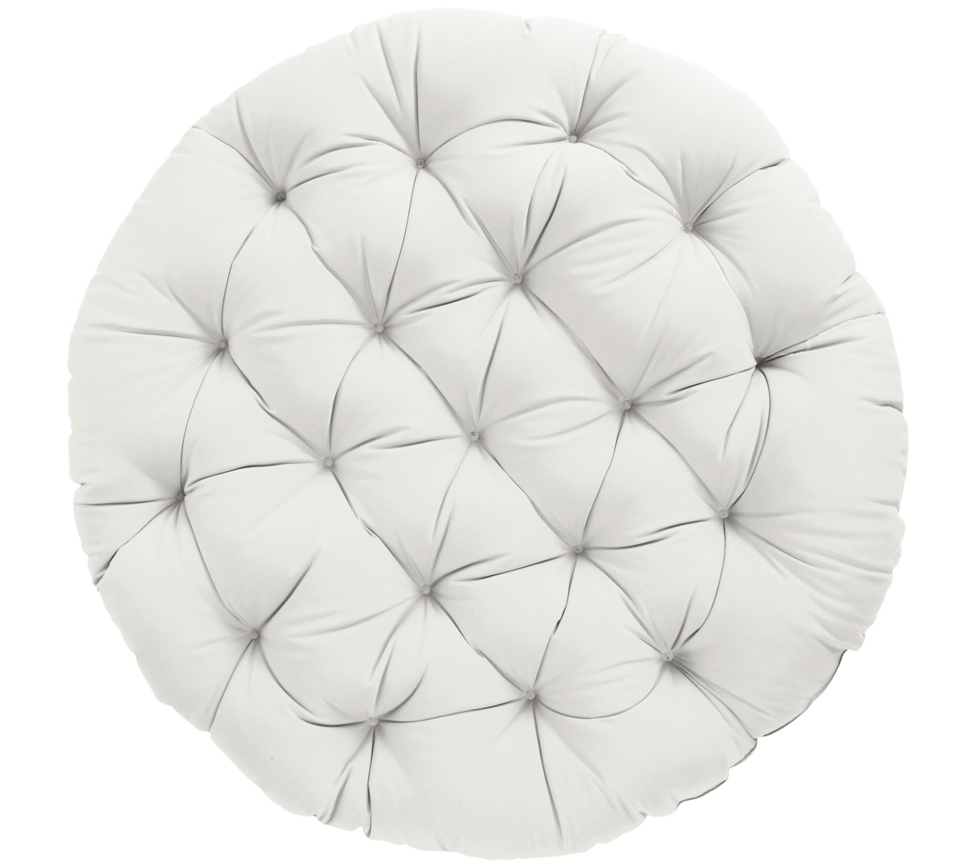 Sorra Home Indoor/Outdoor Sunbrella Round Papasan Cushion