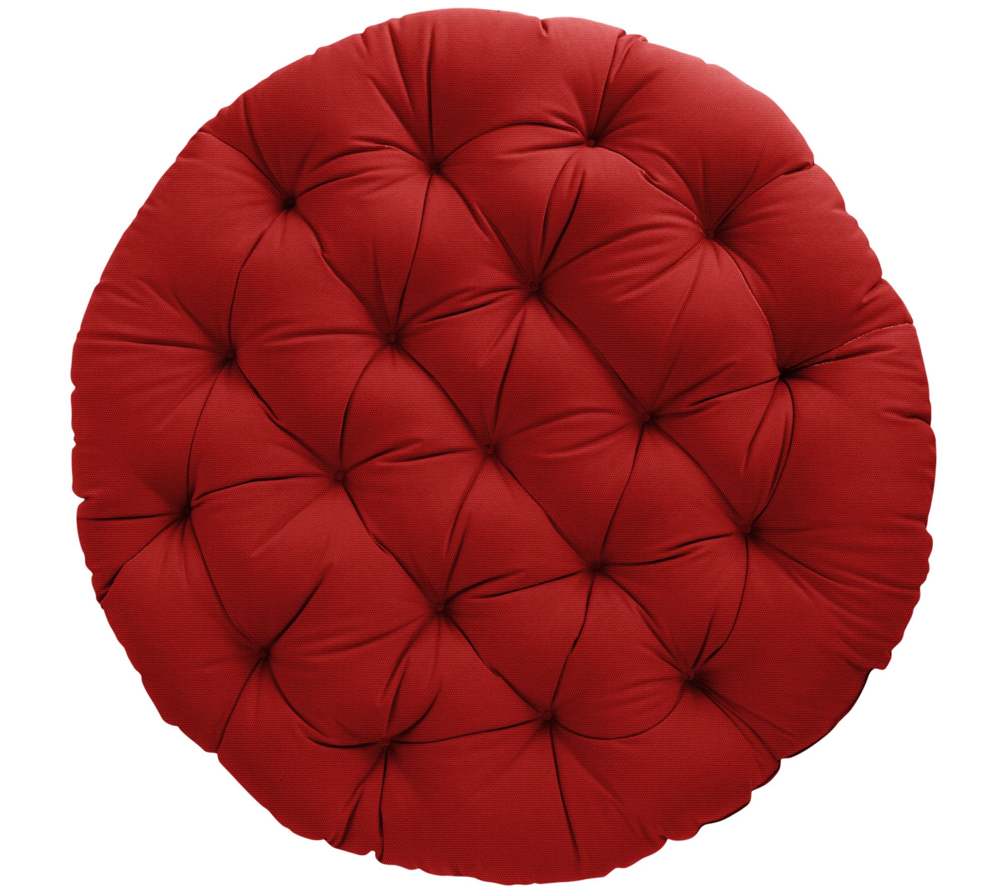 Sorra Home Indoor/Outdoor Sunbrella Round Papasan Cushion