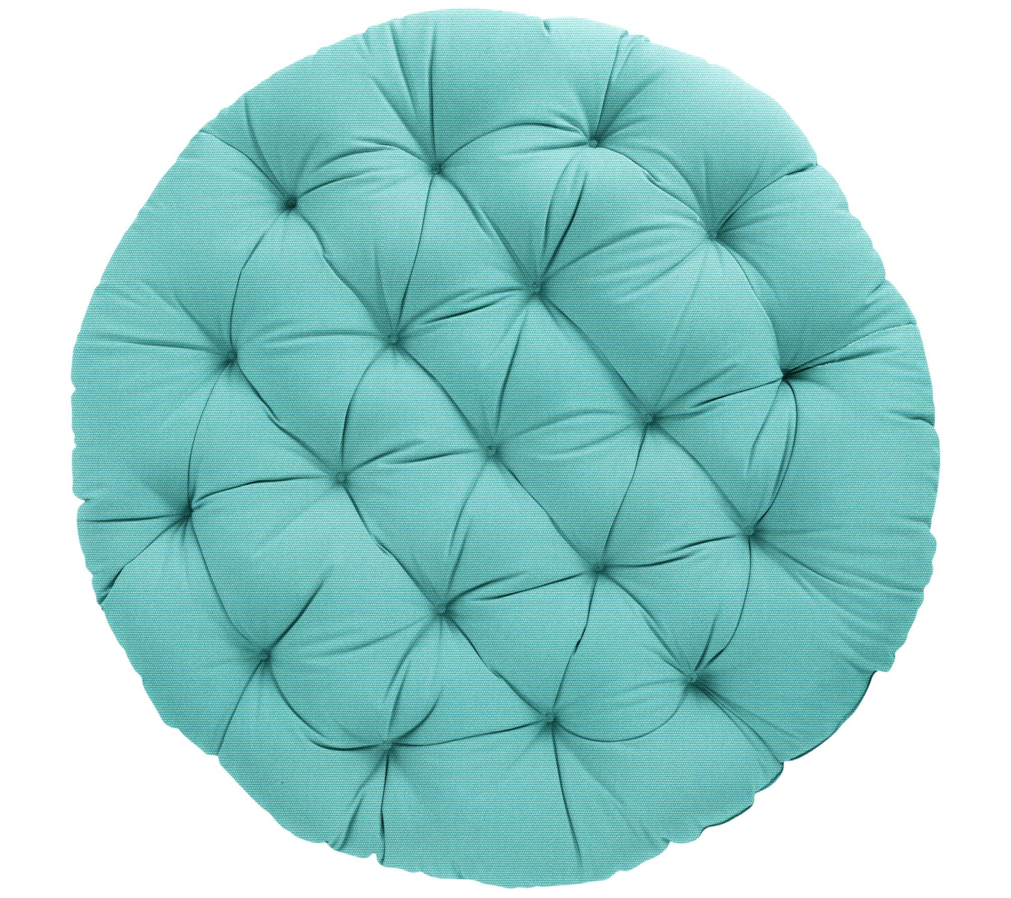 Sorra Home Indoor/Outdoor Sunbrella Round Papasan Cushion