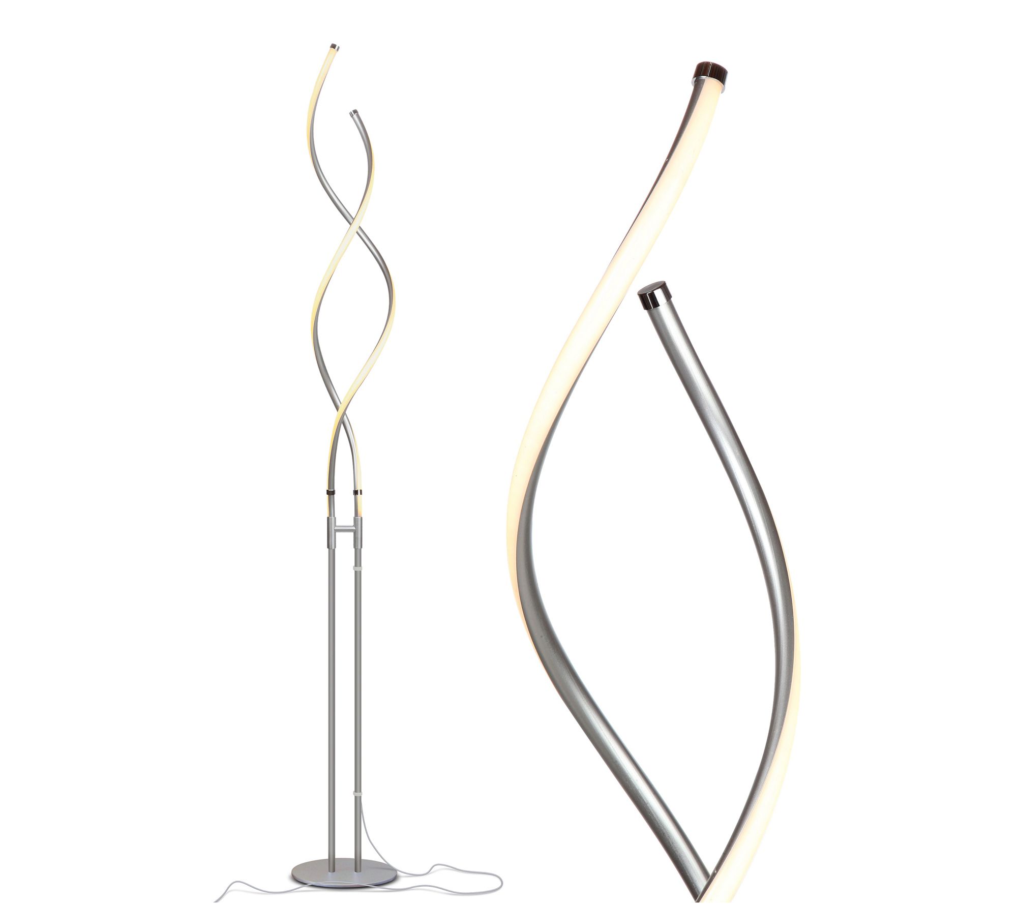 Brightech Embrace 2 in 1 60 in. LED Adjustableloor Lamp