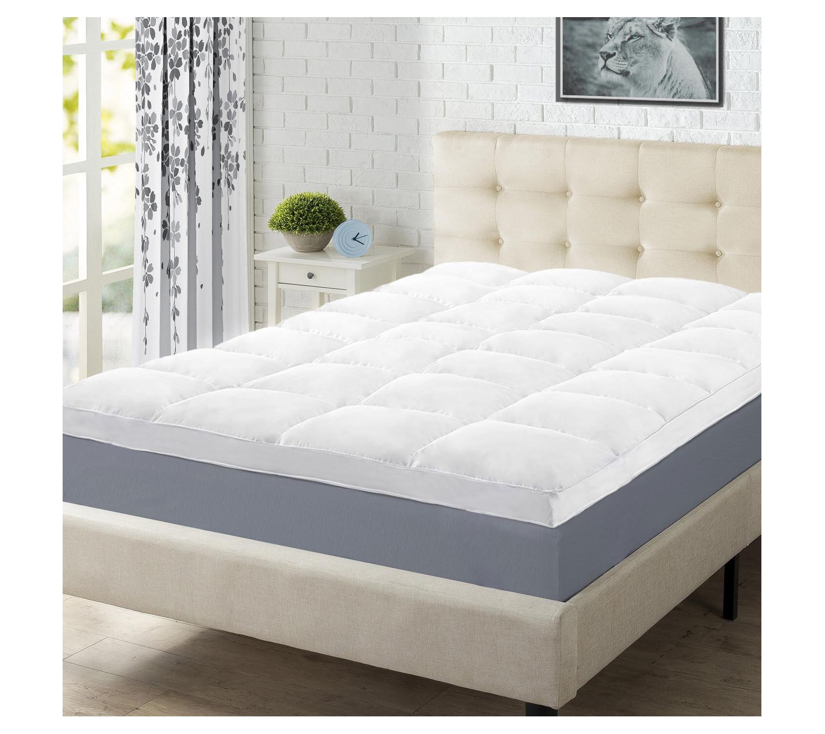 Superior Down Alternative Mattress Topper, TwinXL