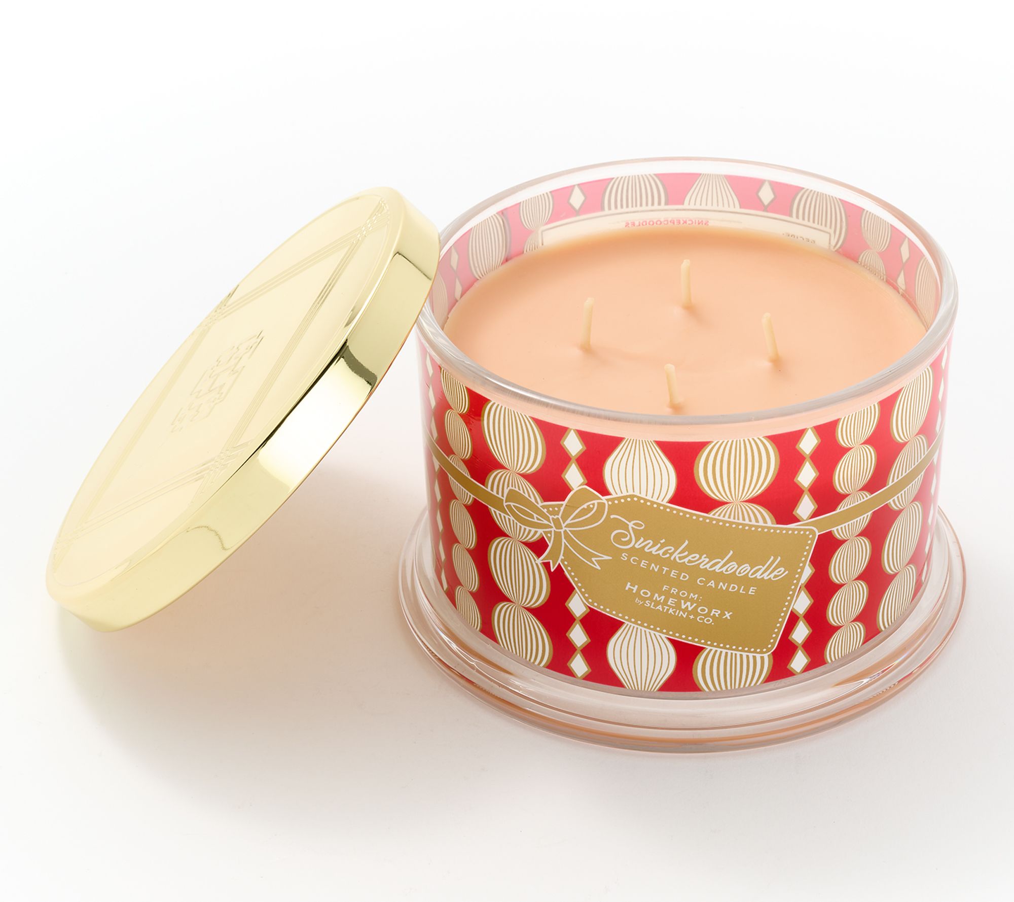 HomeWorx by Slatkin + Co. 18oz. Snickerdoodle Cookie Candle