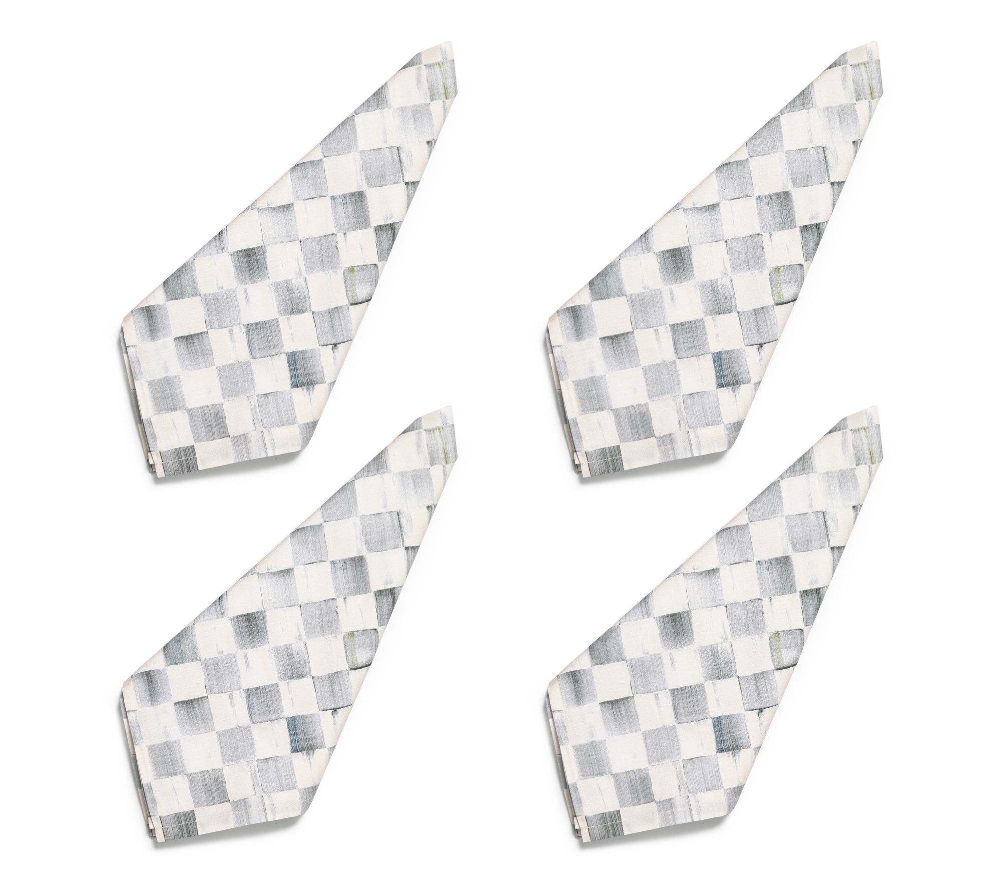 MacKenzie- Childs Set of 4 Cotton Napkins
