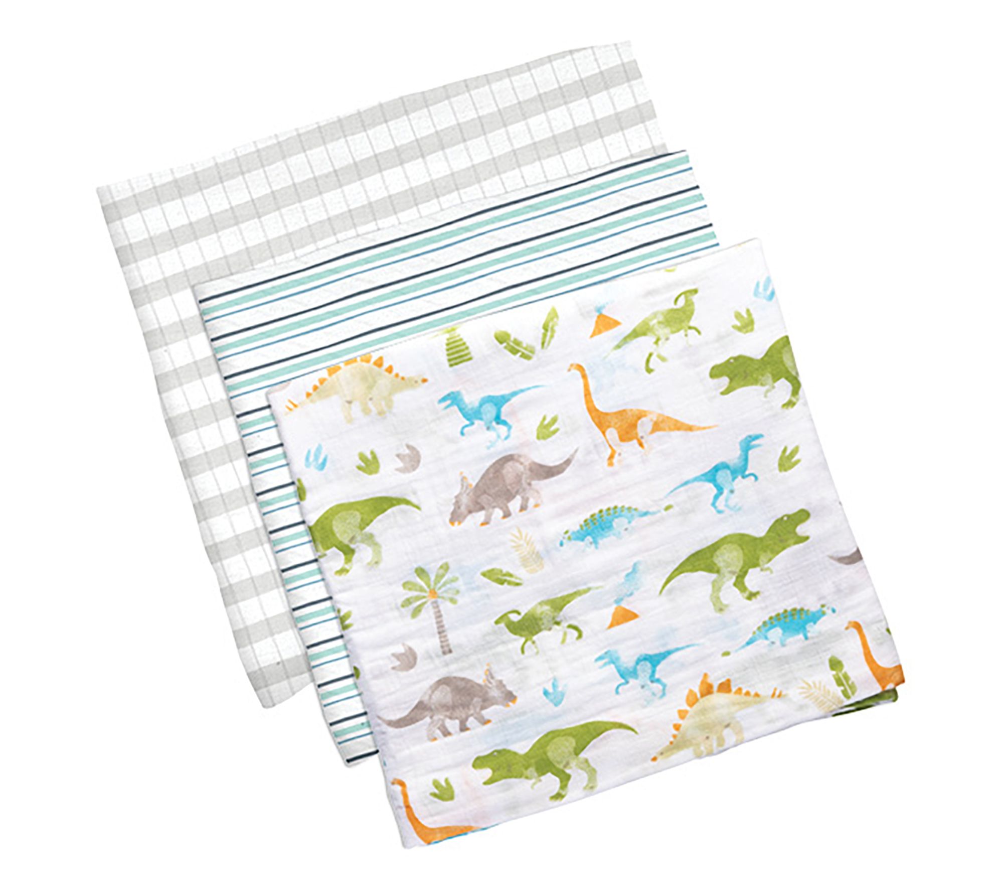 Stephen Joseph Muslin Blanket Set of 3