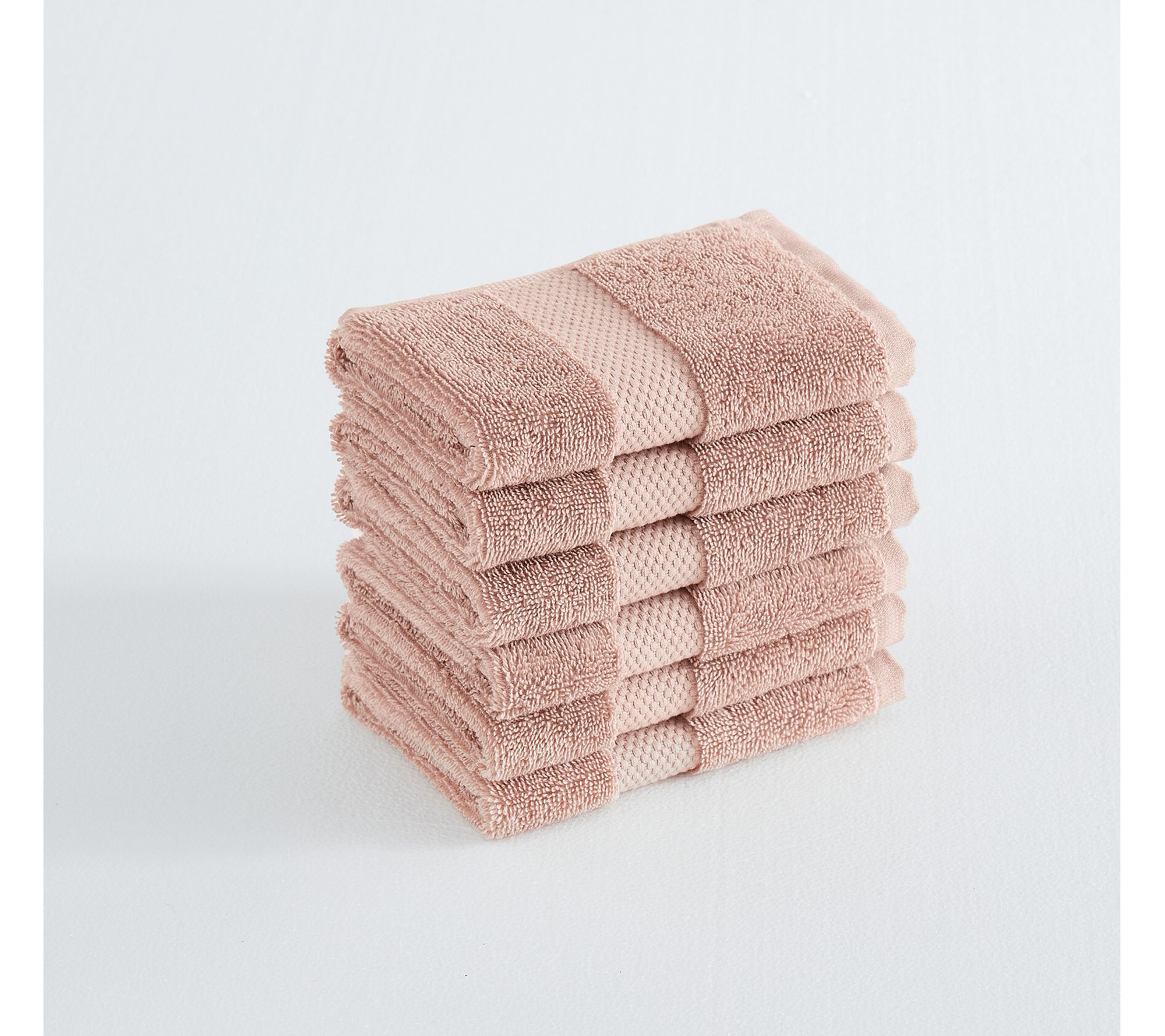 Royal Velvet Turkish Cotton 6-Pack Wash Cloth Set