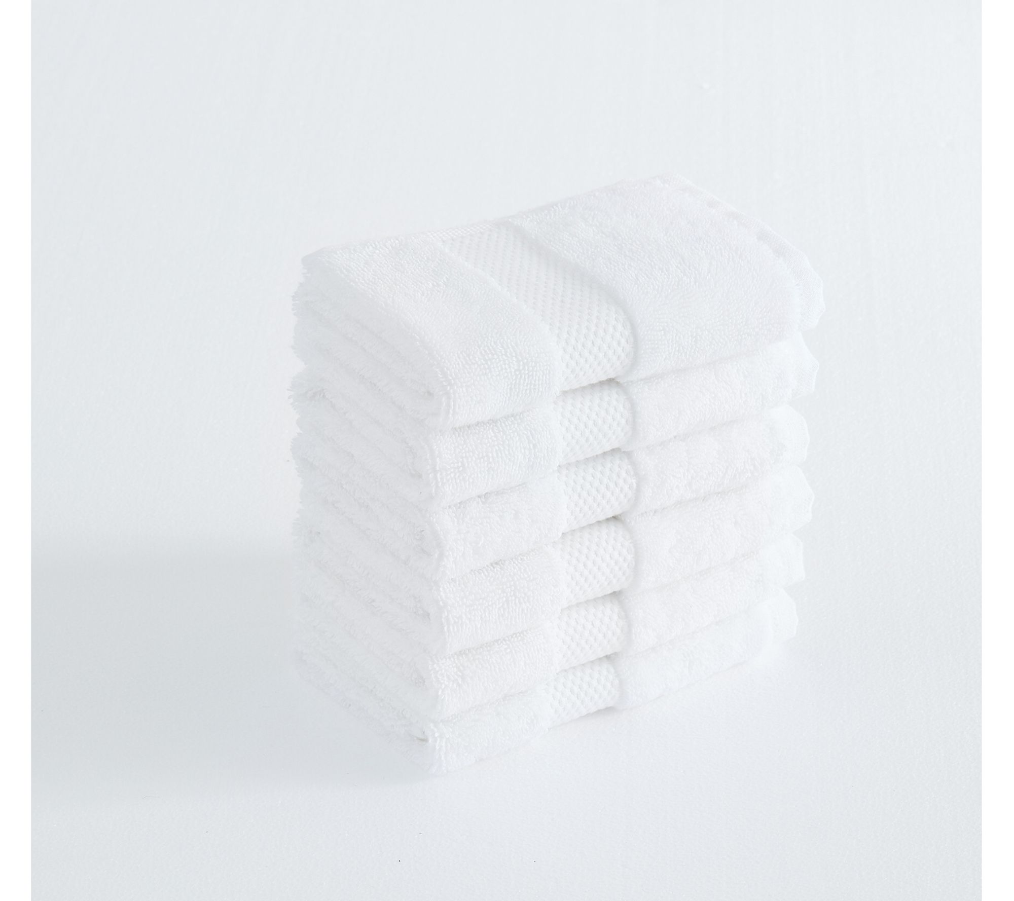 Royal Velvet Turkish Cotton 6-Pack Wash Cloth Set