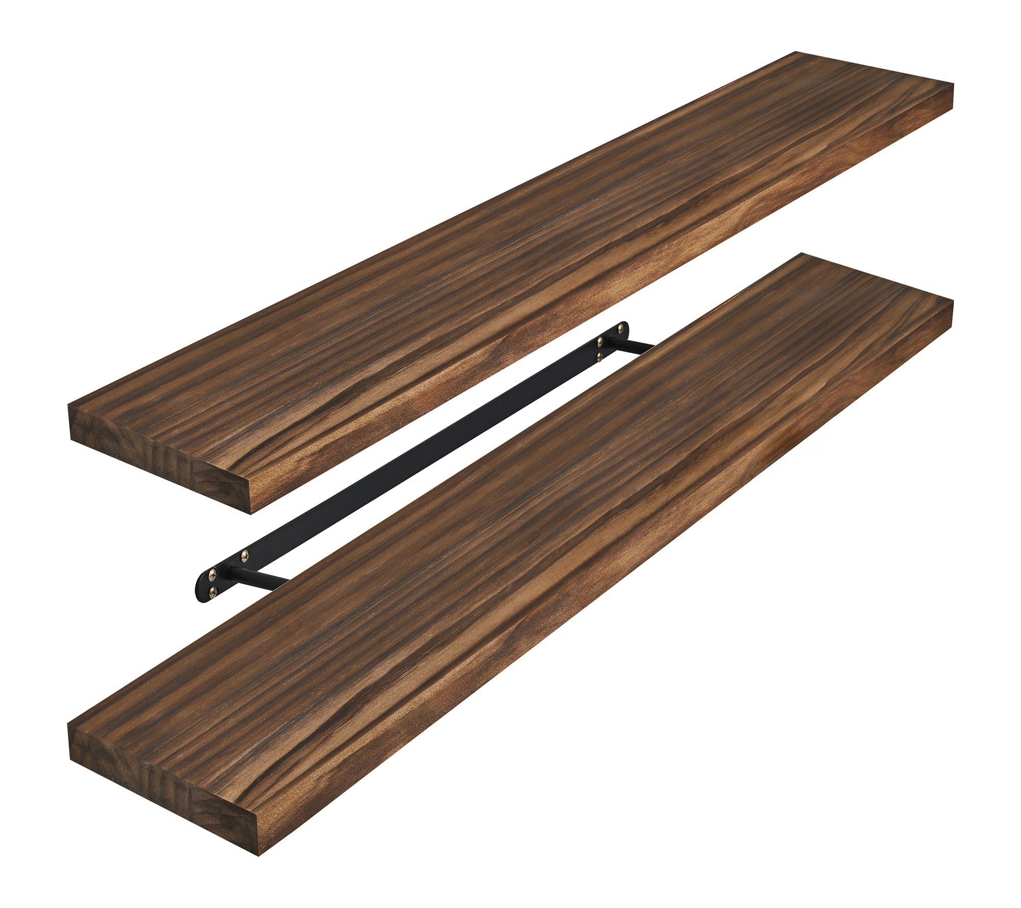 Sorbus Wood Floating Shelves for Wall - 35" Solid Wood 2Pcs