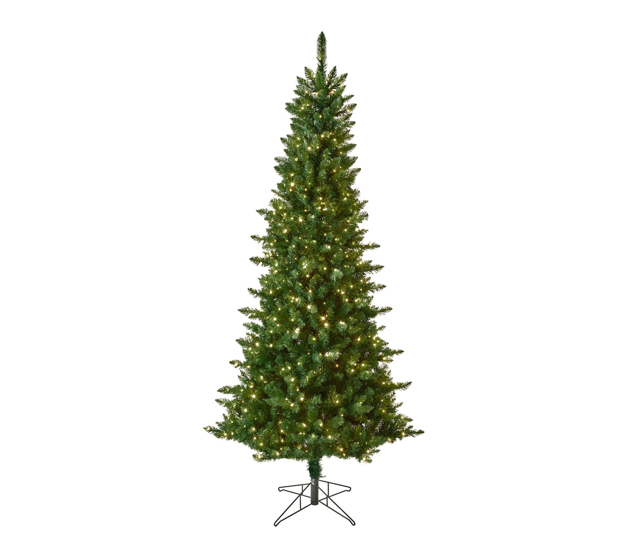7.5' Dual LED Forest Fir Christmas Tree by Valerie