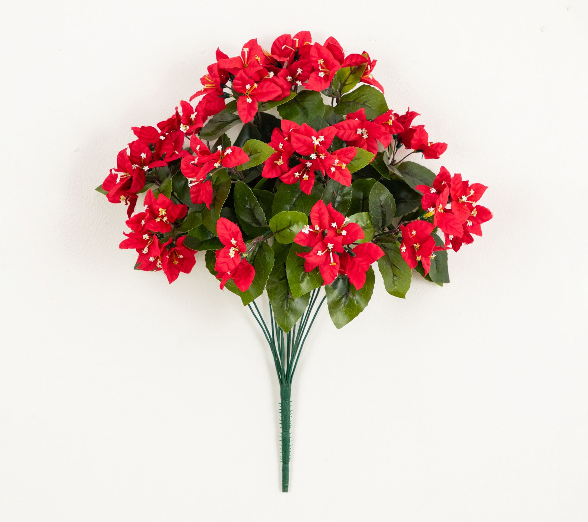 Nearly Natural 19-in UV Resistant Bougainvillea    - Set of 4