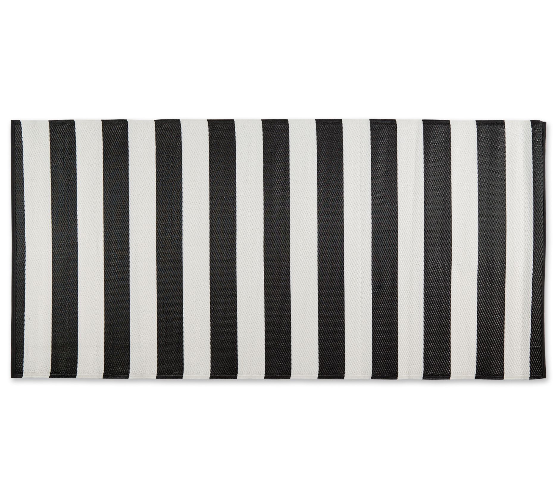 Design Imports Stripe Outdoor Rug 5' x 8'