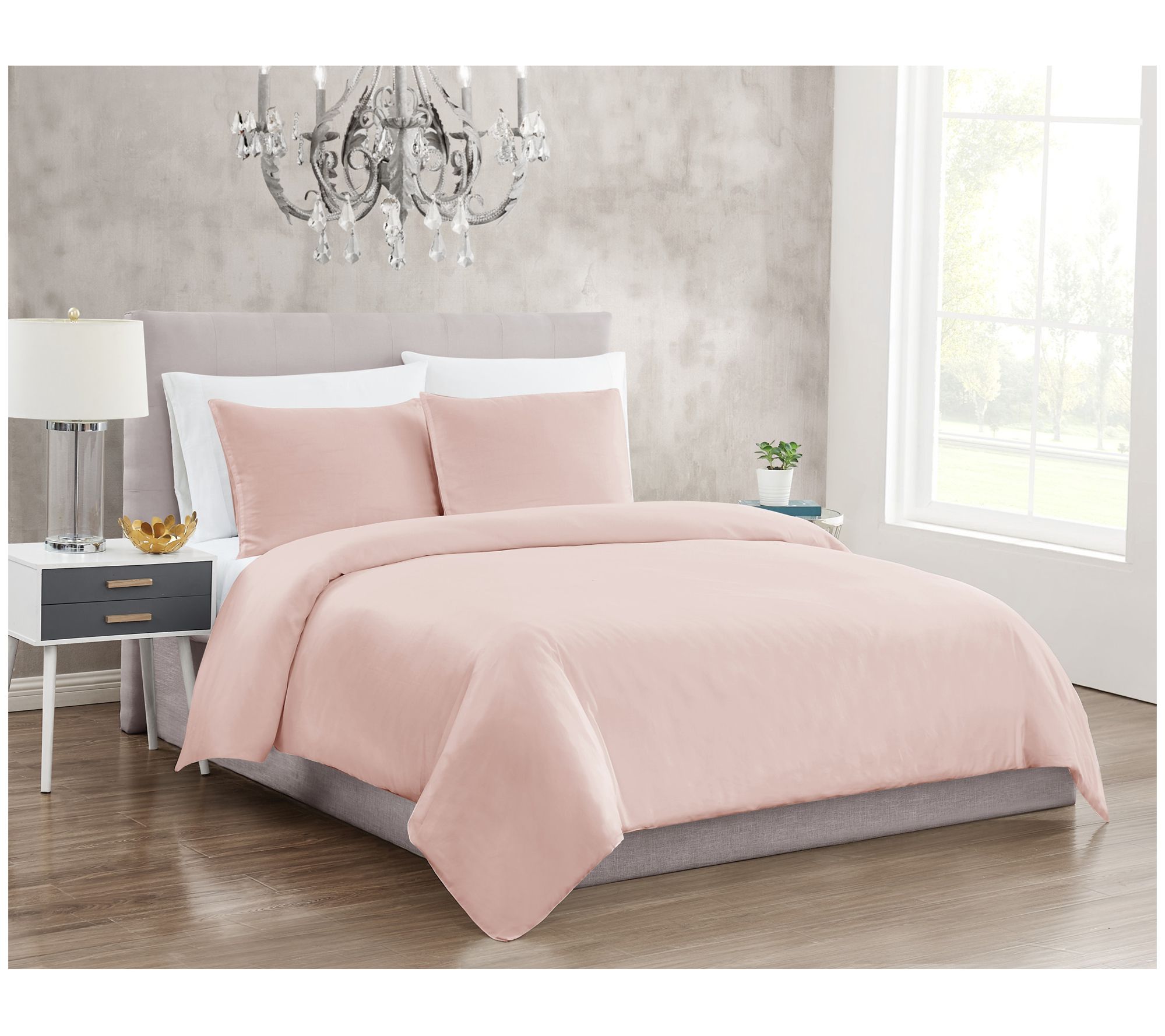 Christian Siriano NY 300TC Cotton Sateen King Duvet Set