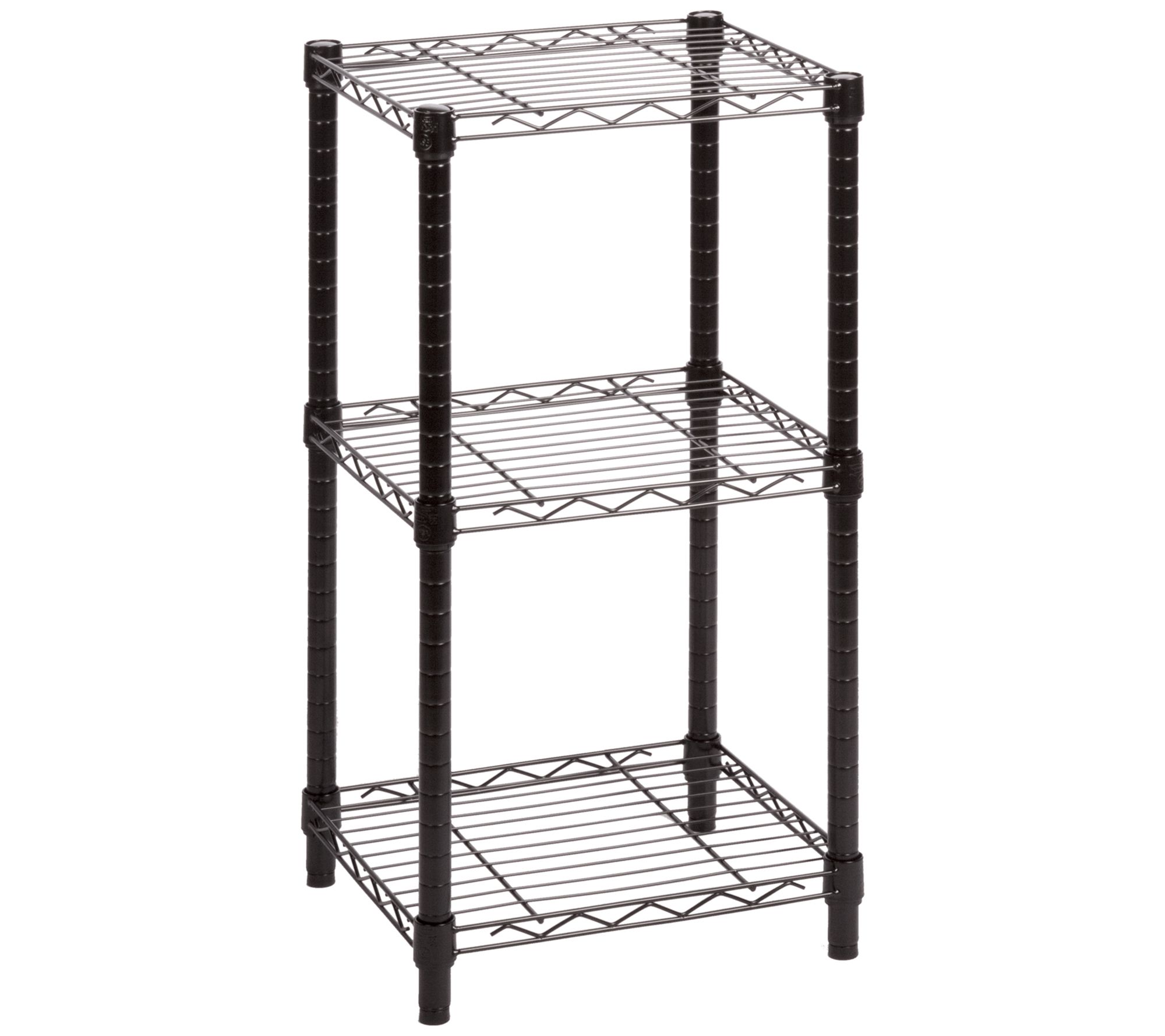 HoneyCanDo 3 Tier Adjustable Storage Shelving Unit