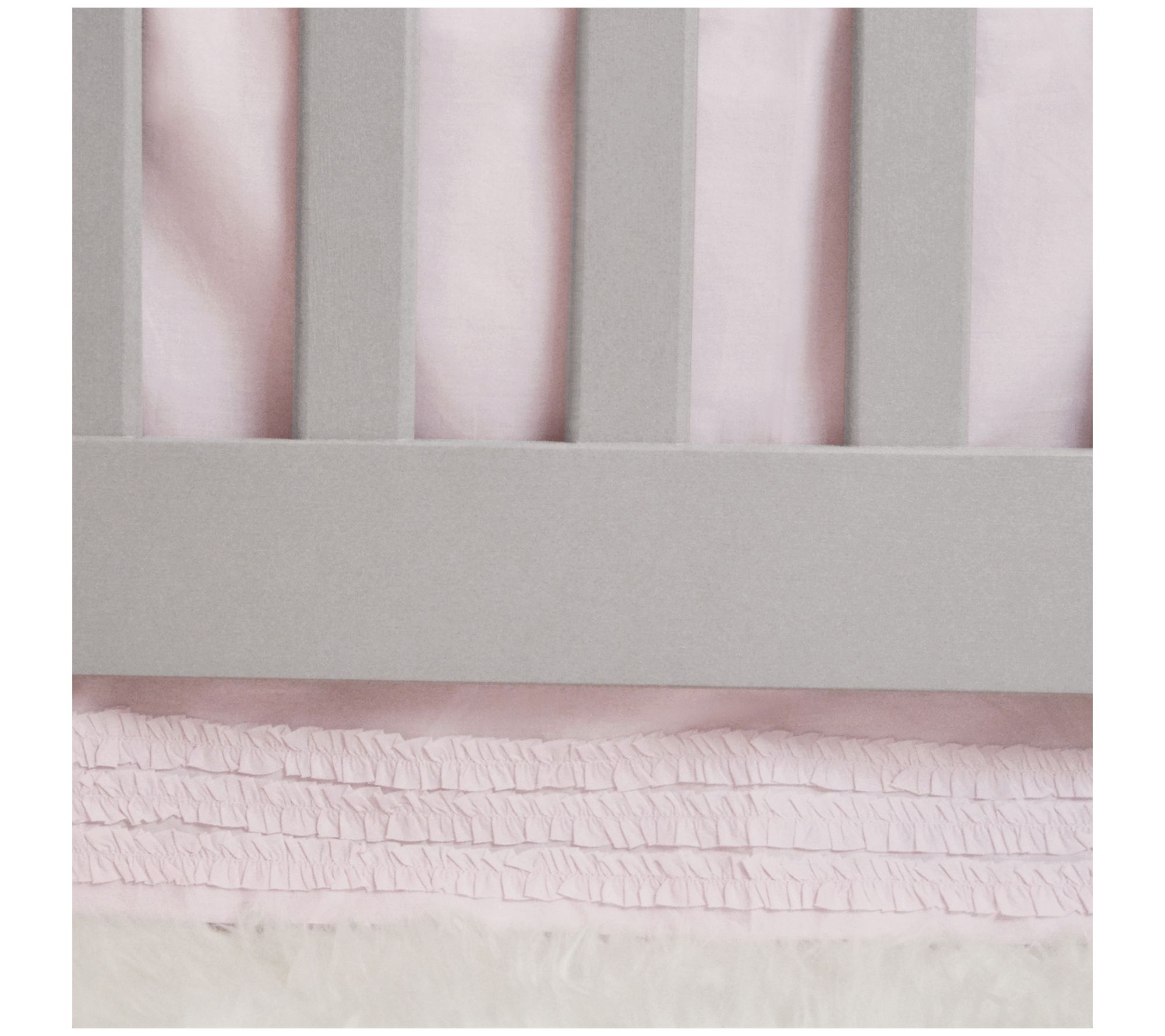 Hello Spud Petite Ruffle Crib Skirt