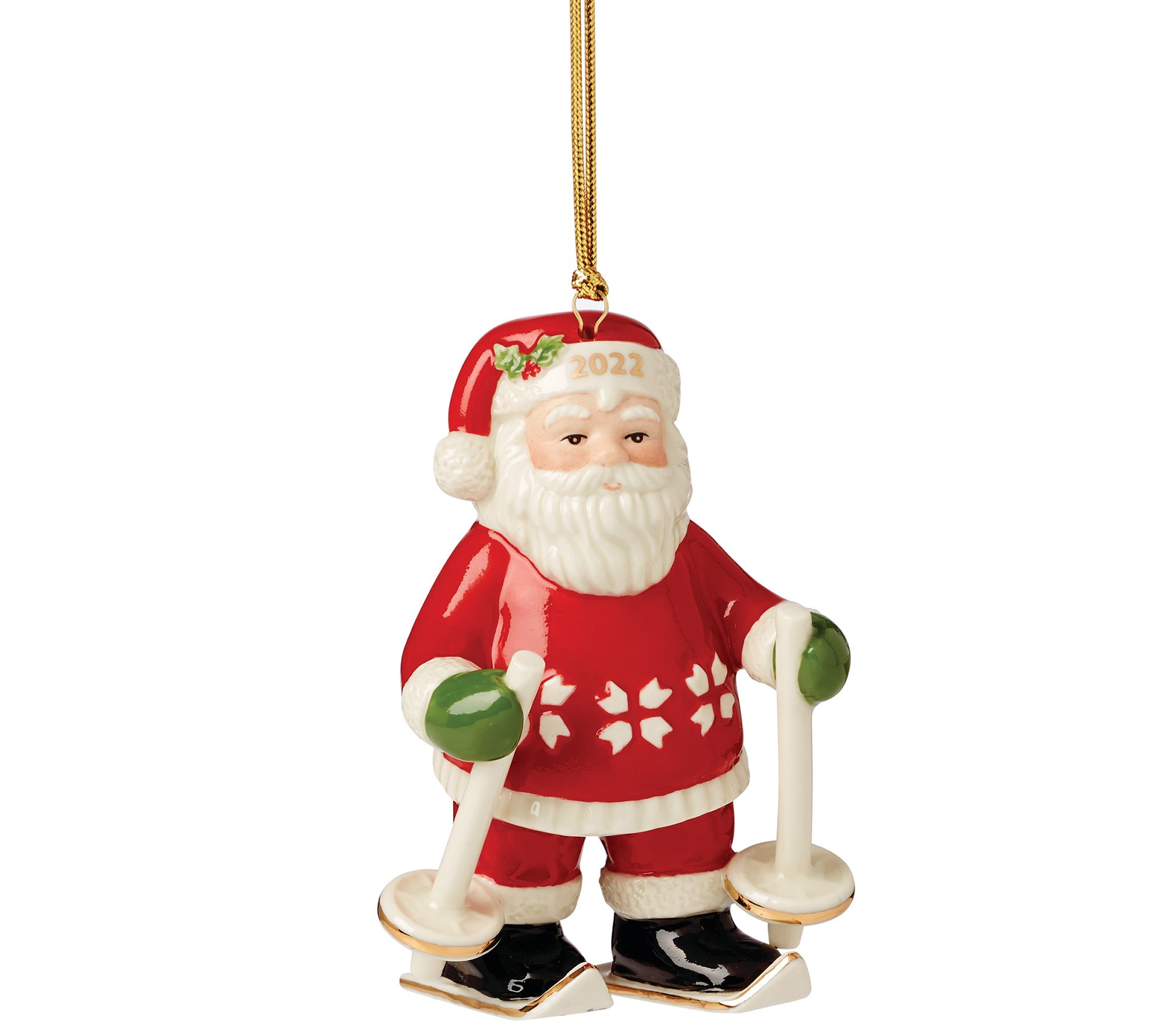 Lenox 2022 Annual Santa Ornament - QVC.com