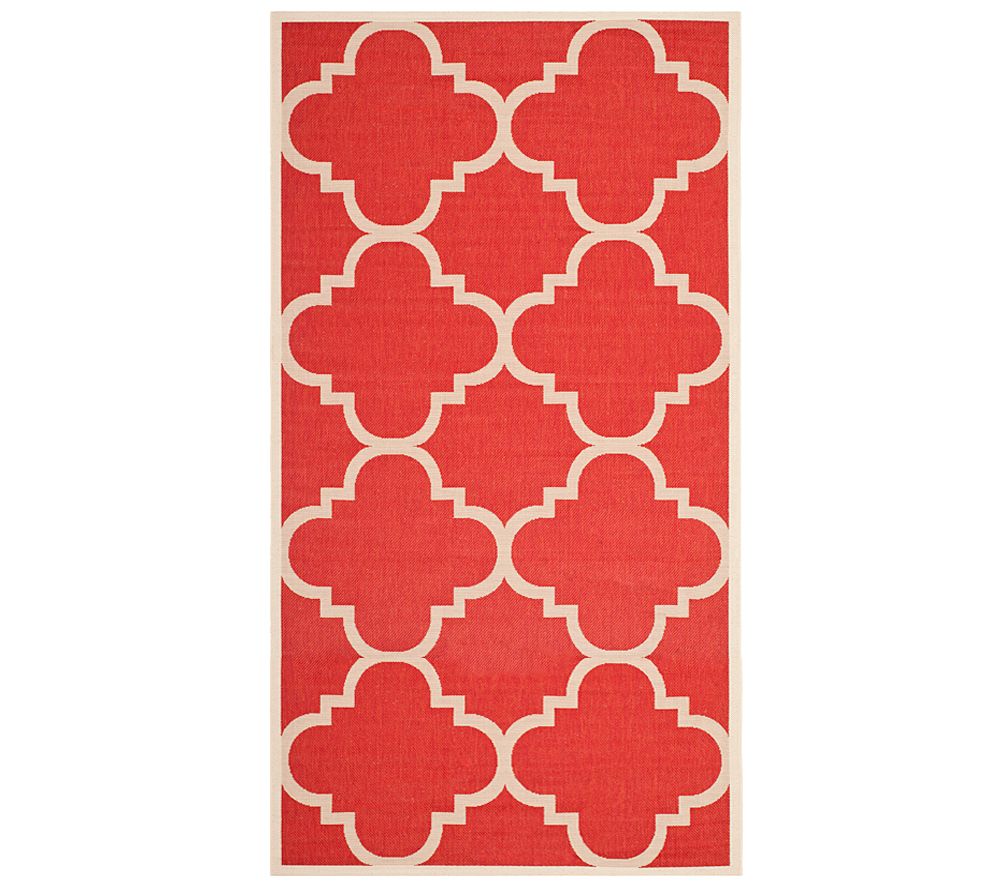 Safavieh 4' x 5'7" Moroccan Tile Indoor/OutdoorRug