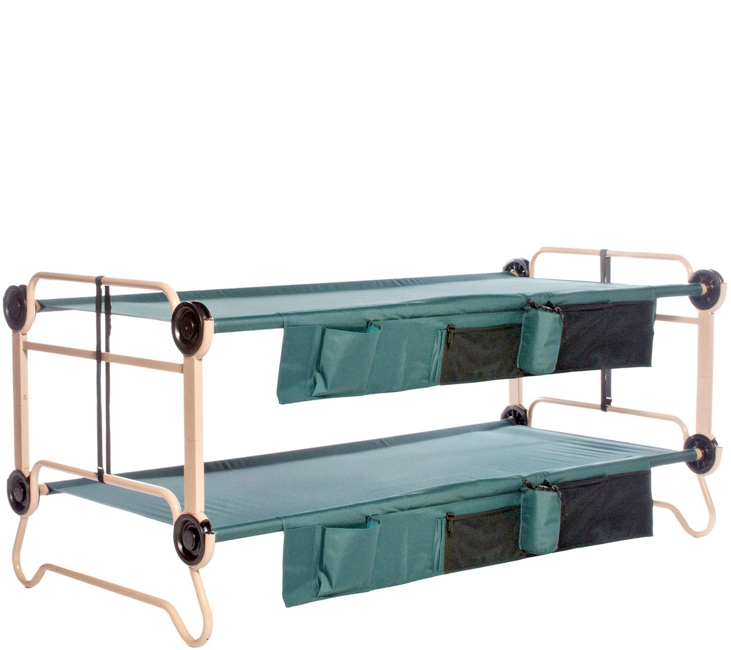 DiscOBed XL CamOBunk with 2 Side Organizers