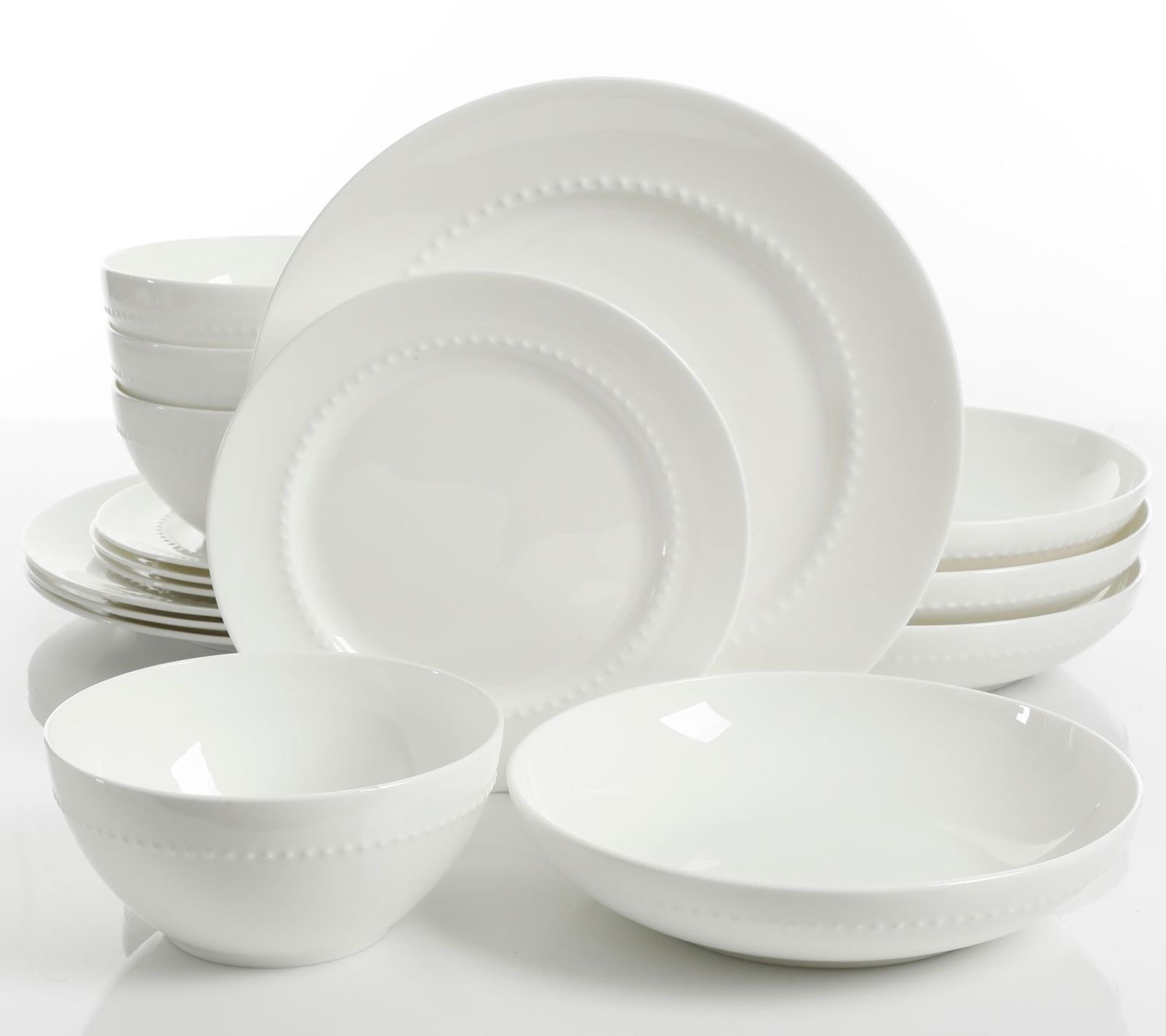 Gibson Gracious Dining 16 Piece Bone China Dinnerware Set ...