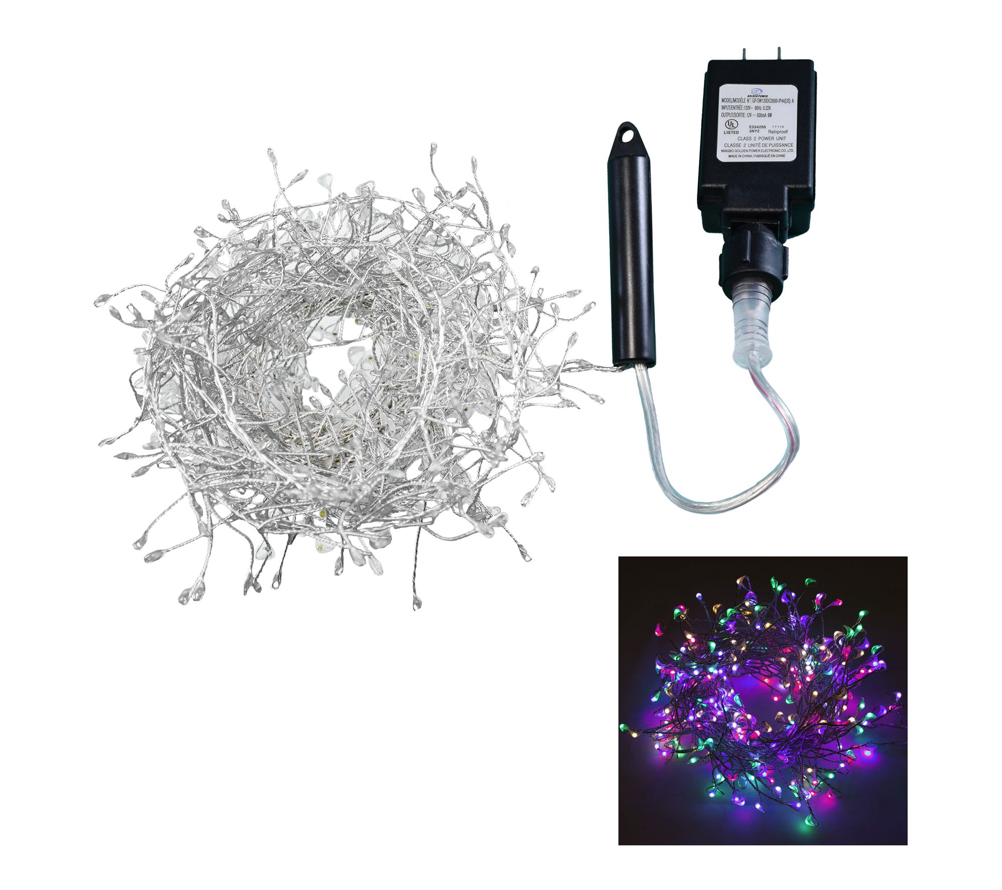 LumaBase Electric Firecracker LED String Lights