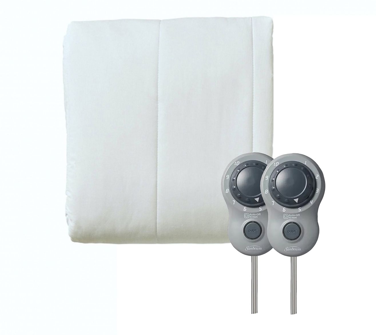 Sunbeam Heated King Mattress Pad - QVC.com