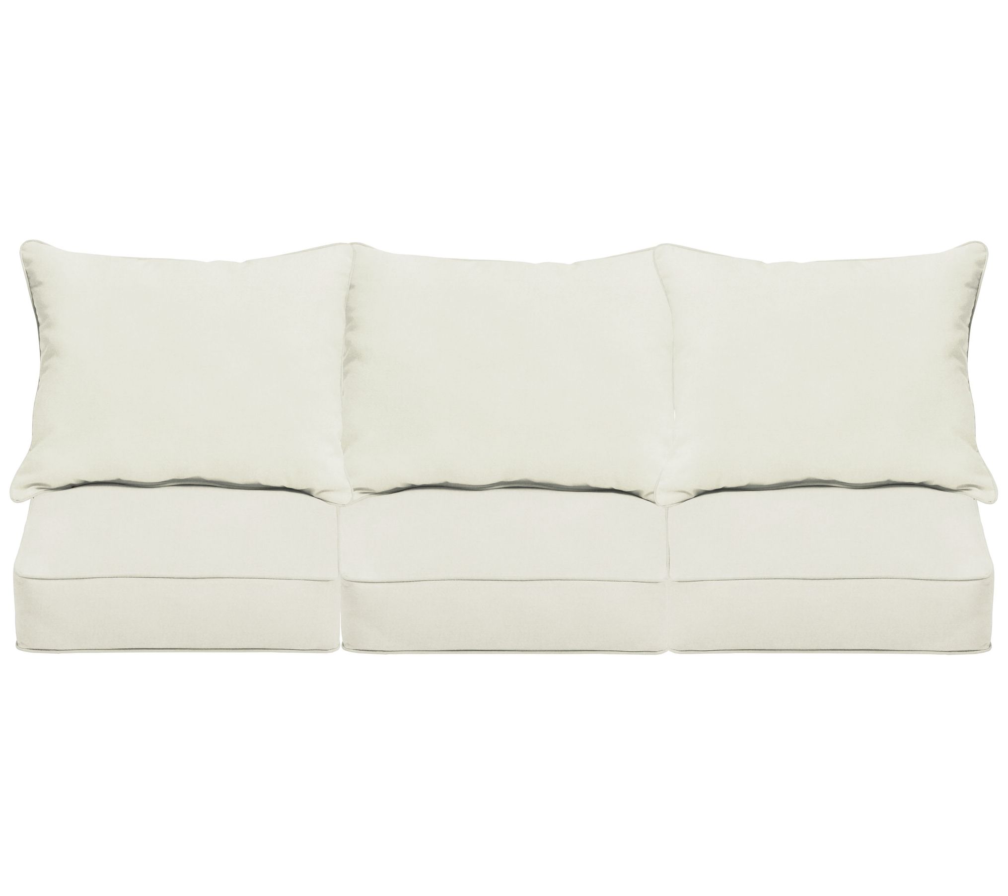 Sunbrella Deep Seating Sofa Pillow and CushionSet 23x25x5