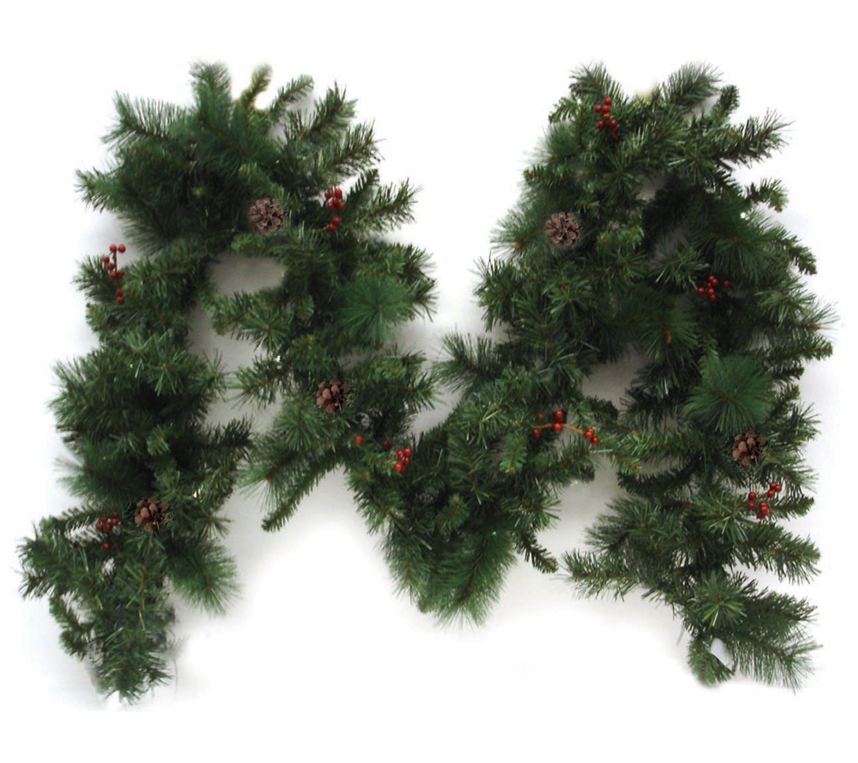 Northlight 9' Iridescent Spruce Artificial Chri stmas Garland 