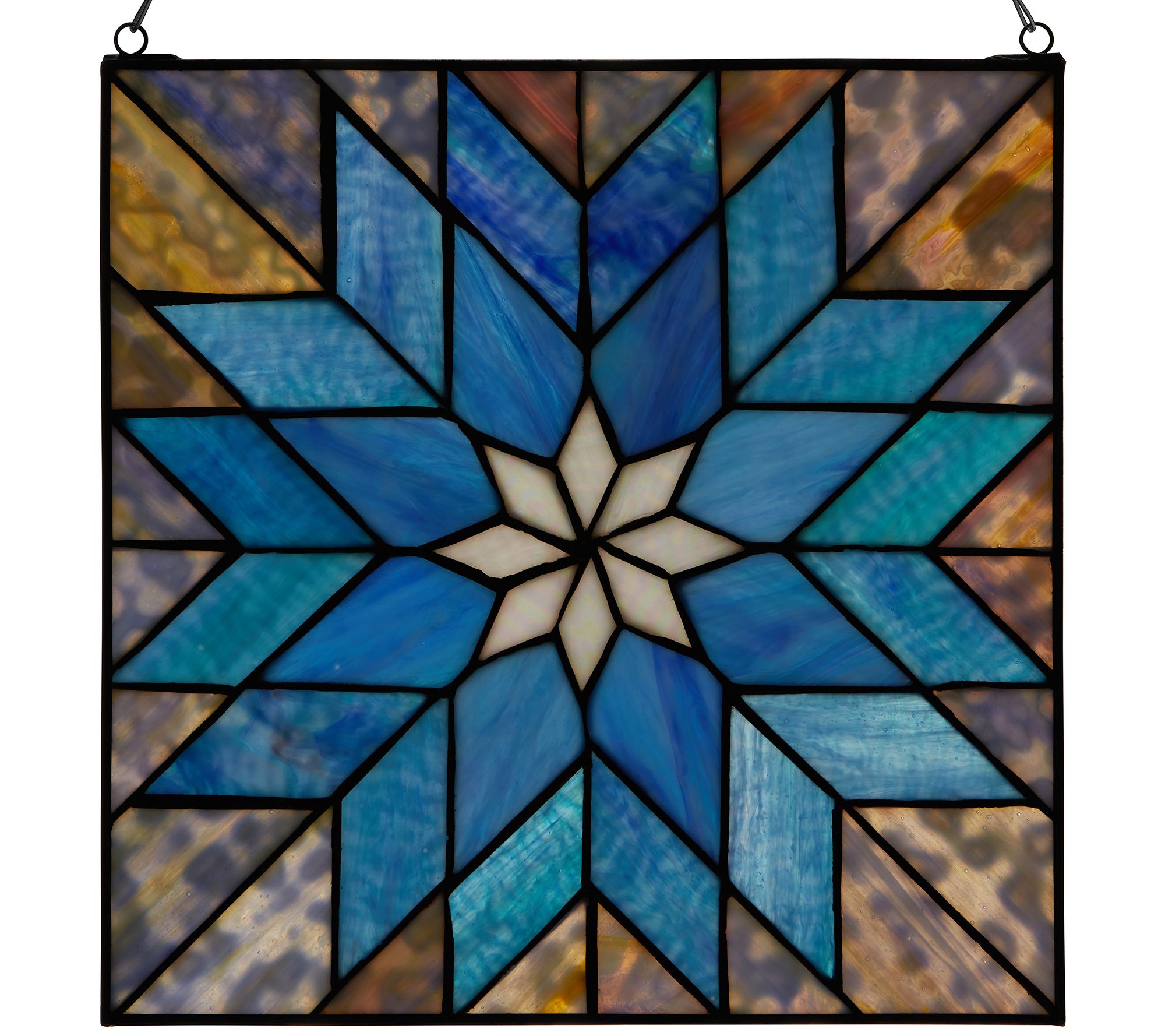 River of Goods 12H Stained Glass Halston Window Panel